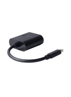 DELL Mini DisplayPort To VGA Cable Black  - Image 2