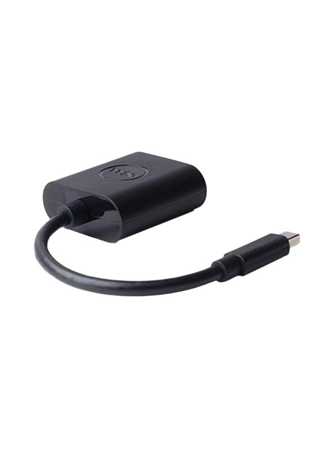 DELL Mini DisplayPort To VGA Cable Black  - Image 2