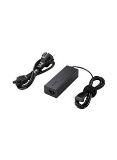 Sony Laptop AC Adapter Charger Black  - Image 1