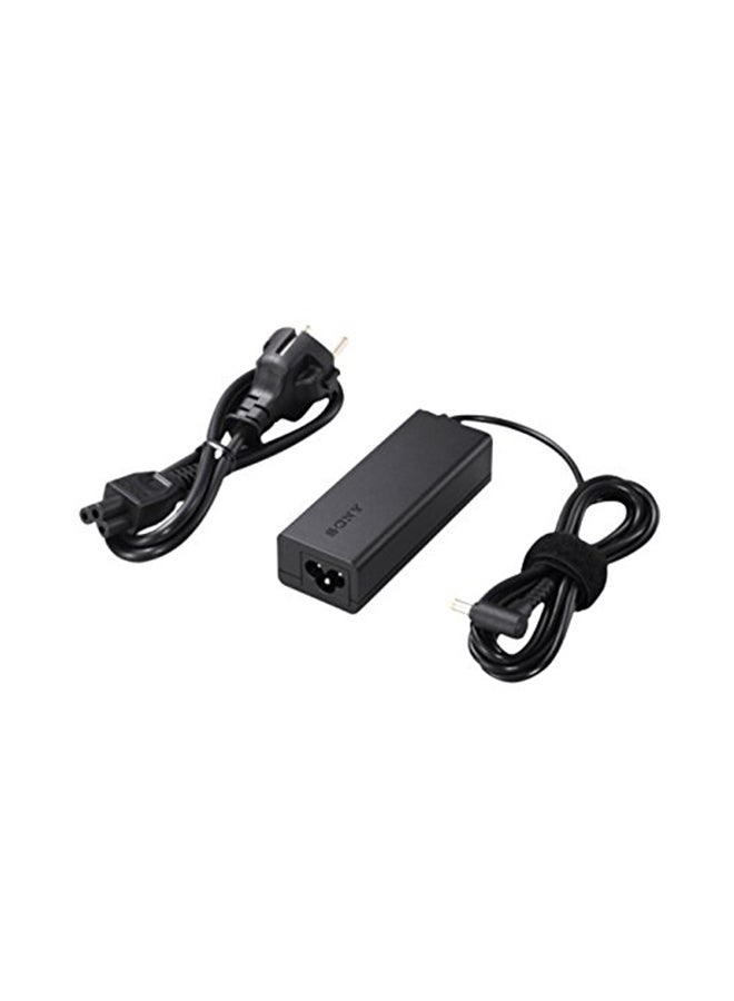 Sony Laptop AC Adapter Charger Black - Image 1