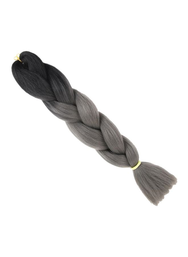 Generic Jumbo Braid Hair Extension Wig Ombre Crochet 24inch