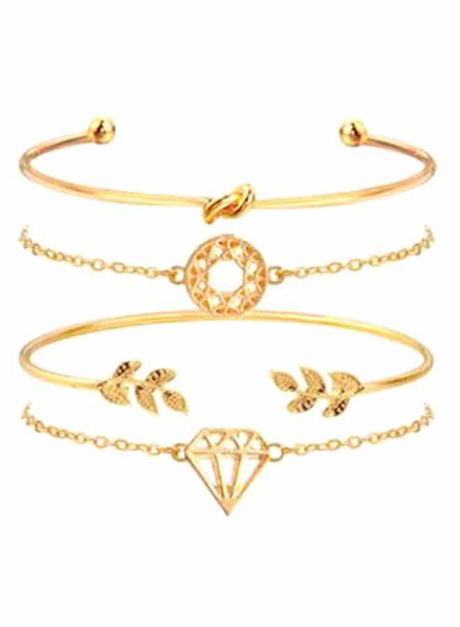 Generic - women 5-Piece  Analog Watch And Bracelet Set 5563 - Image 1