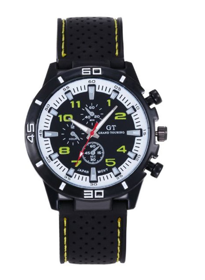 men Silicone Chronograph Watch NNSB03700919 With 2-Piece Bracelet  - Image 2