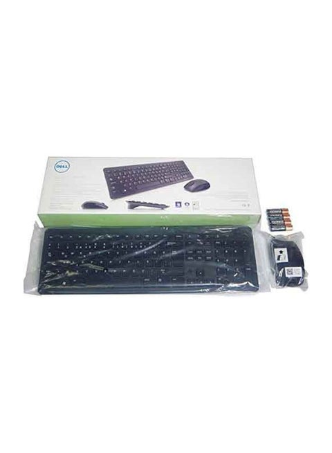 Wireless Keyboard And Mouse Set Black