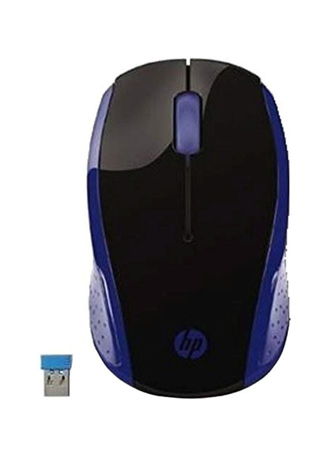 HP 200 Wireless Optical Mouse Blue/Black