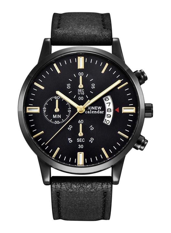 men Quartz Big Dial Calendar Fashion Wrist Watch NNSB03701714 - Image 1