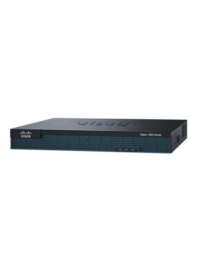 CISCO - C1921 Modular Router Black/Blue - Image 1