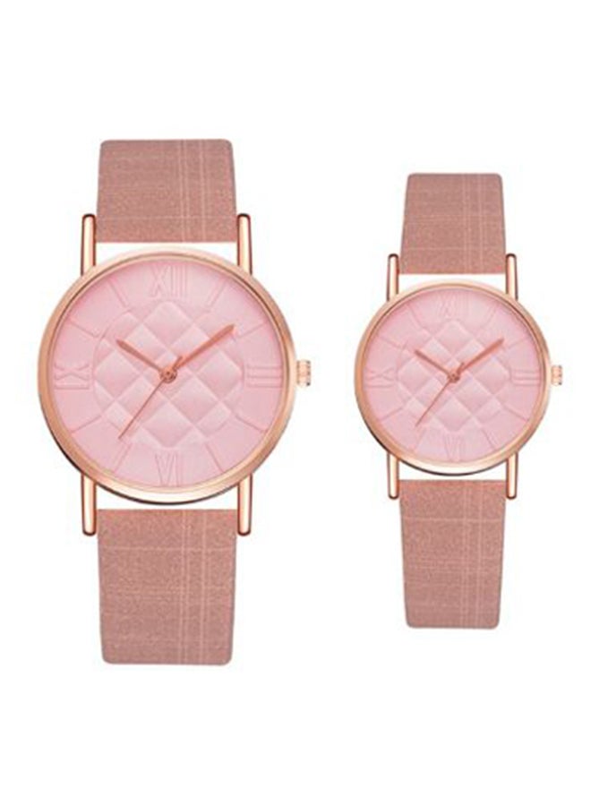 Generic - unisex Analog Watch And Bracelet Set - Image 1