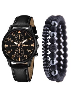 men 3-Piece Chronograph Watch And Bracelet Set 2729