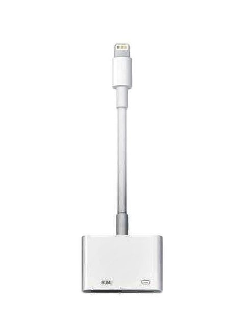 Lightning Digital AV Adapter White