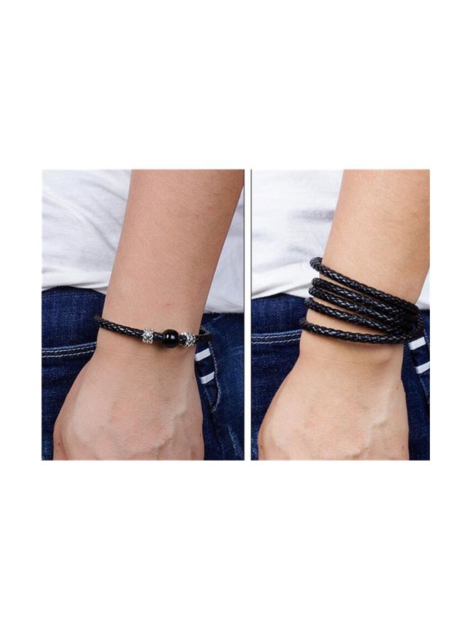 Type-C Bracelet USB Data Cable Black  - Image 3
