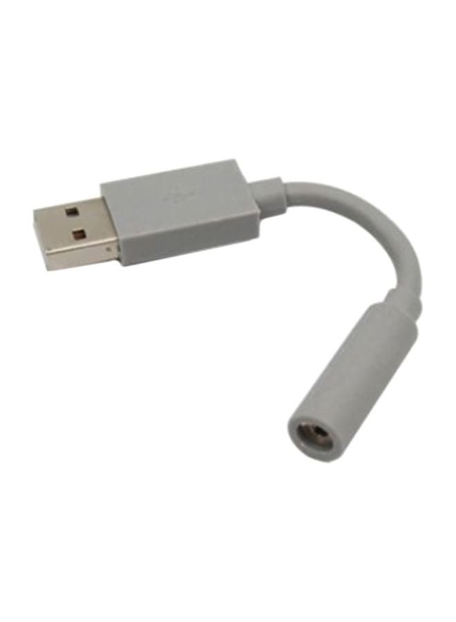 Flat Head Bracelet USB Charging Cable With Chip Grey 