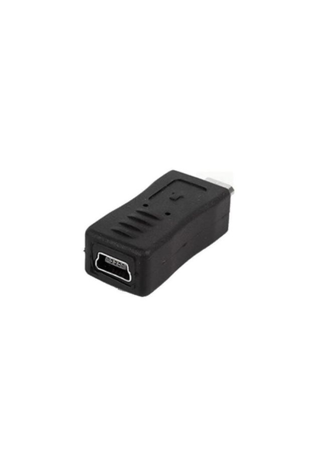 Generic - USB 2.0 Male To USB Male Cord Cable Adapter Black/Silver - Image 1
