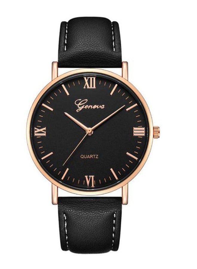 Geneva - men 3-Piece Silicone Analog Watch And Bracelet Set 2723 - Image 1