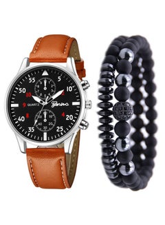 men 3-Piece Chronograph Watch And Bracelet Set 2731