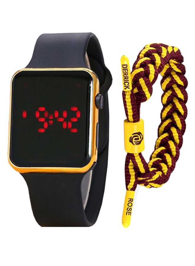 Generic - men Digital Electronic Square Watch 2892 - Image 1