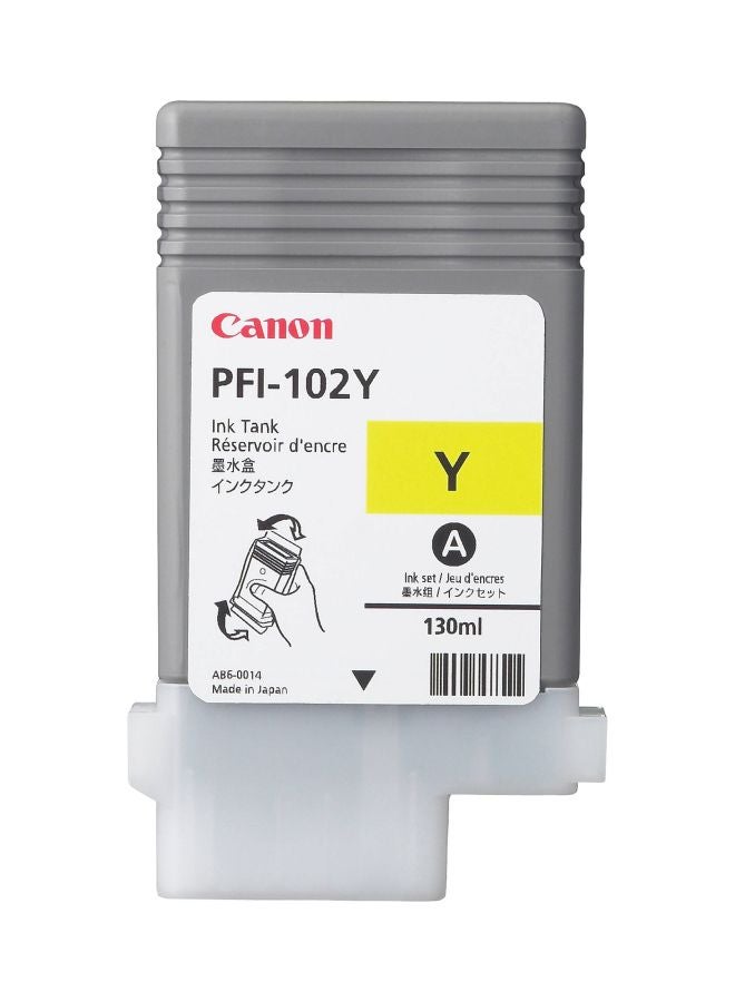 Canon Ink Cartridge For ImagePrograf iPF760 Yellow - Image 1