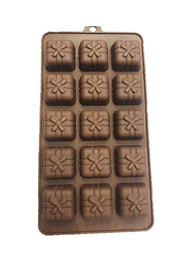 Jun Silicone Cake Mold Brown 22x12cm