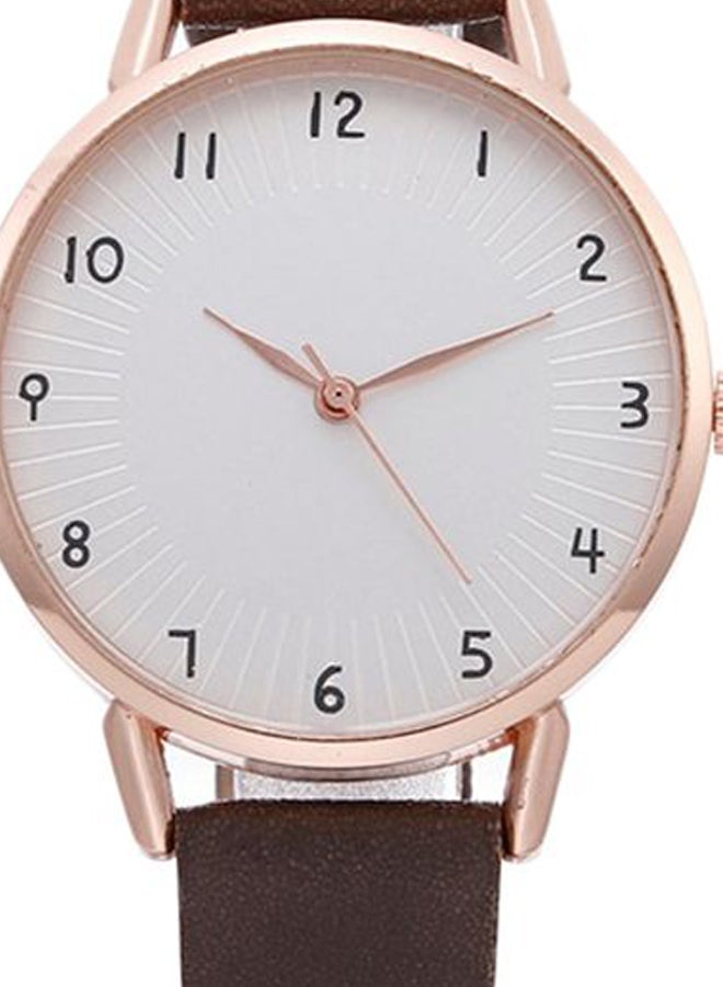 Women's Leisure Brief Round Dial Watch 3553 - Image 2