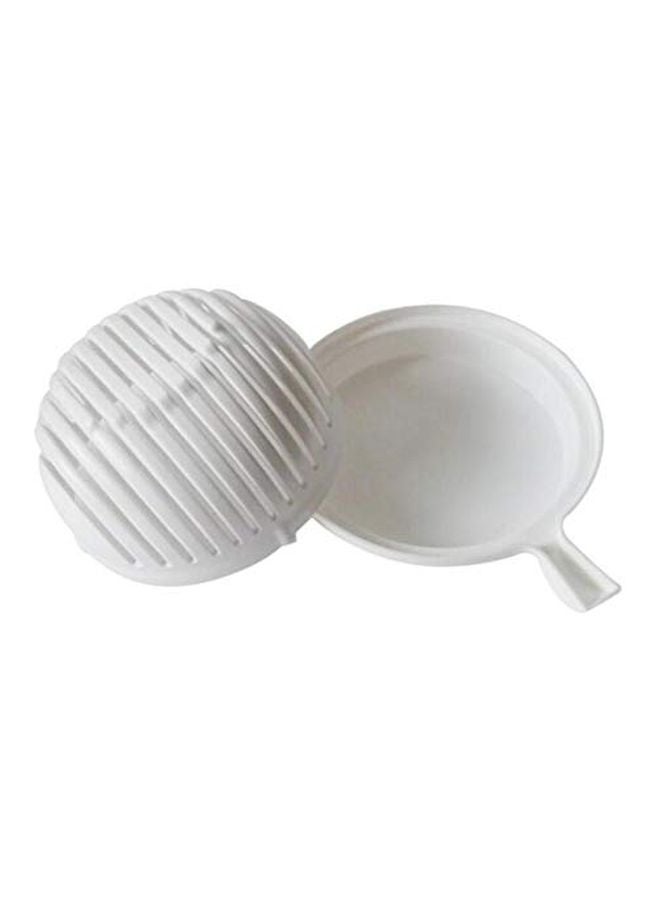 Generic Salad Cutter Bowl Tool White 