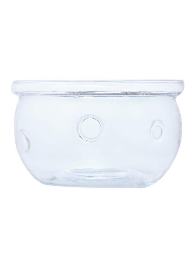 Liying Glass Tea Warmer Clear