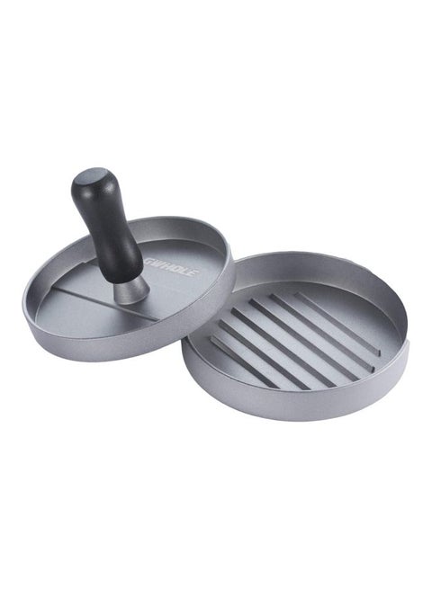 Non-Stick Burger Press Silver 8.4x12.4x12.2cm