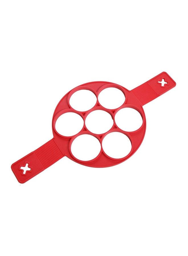 حلقة من السيليكون للبان كيك أحمر 3.6 x 11.6 x 4.9سم