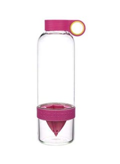 Citrus Zinger Juice Making Bottle Pink/Clear 