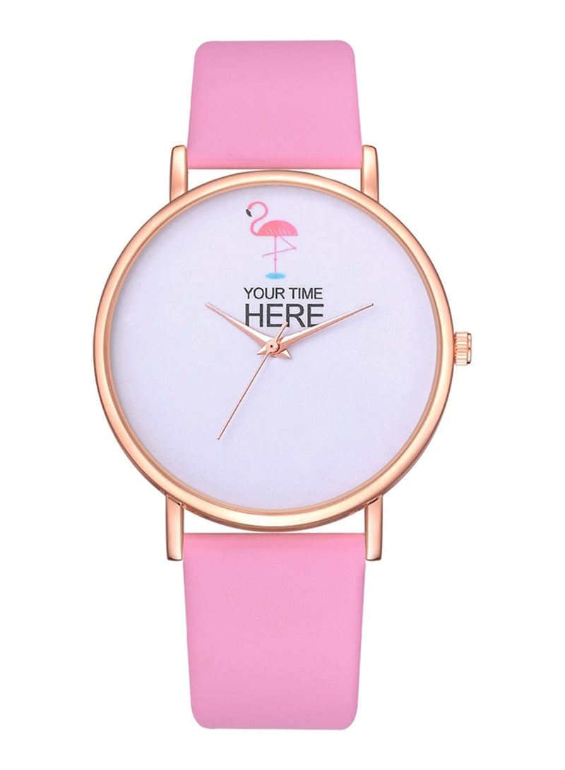 Women's Quartz Simple Faddish Brief All Match Chic Watch 4452 - Image 1