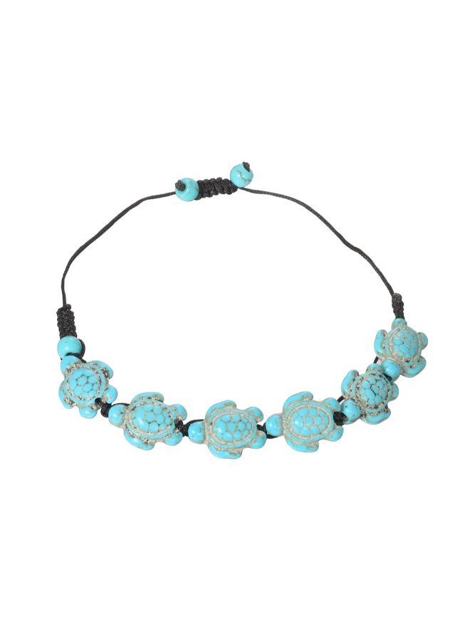 Acrylic Turtle Design Anklet Chain