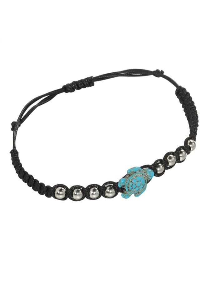 Generic - Resin Imitation Beeswax Turtle Shaped Anklet Chain - Image 1