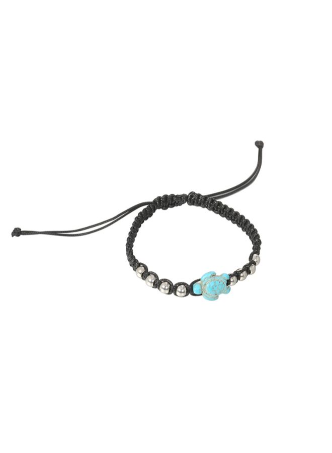 Generic - Resin Imitation Beeswax Turtle Shaped Anklet Chain - Image 1