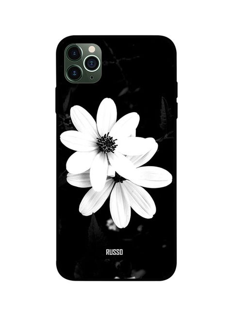 Protective Case Cover For Apple iPhone 11 Pro White Hepatica