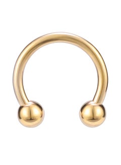 Stainless Steel Horseshoe Captive Bead Nose Ring - v1571665244/N30834219A_1