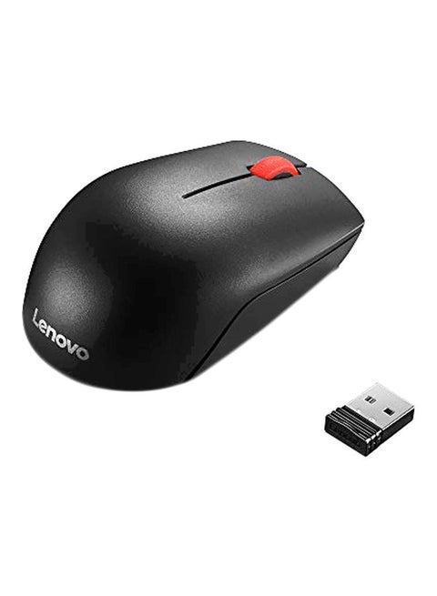 Wireless Mouse With Adapter Black