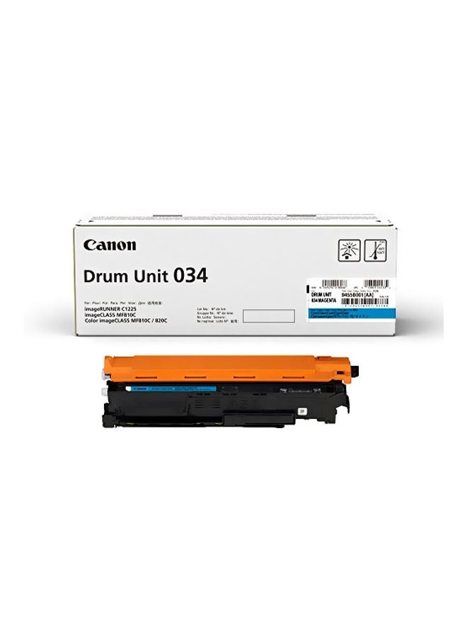 Canon - Drum Unit 034 Toner Cart Cyan - Image 1