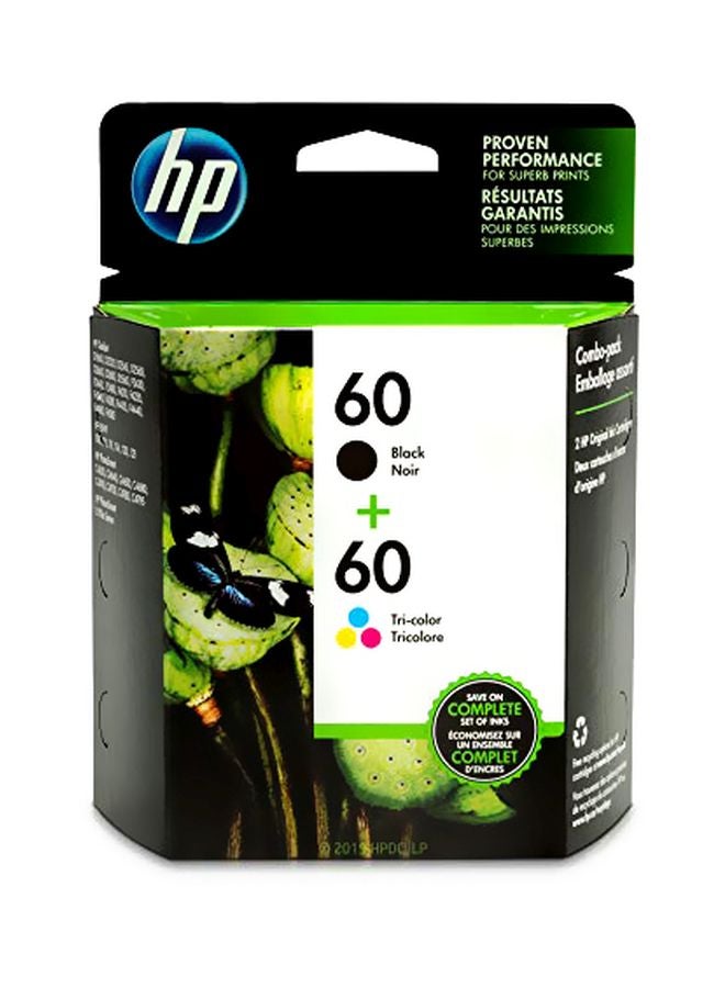 HP 2-Piece Ink Cartridge 60 Black/60 Tricolor - Image 2