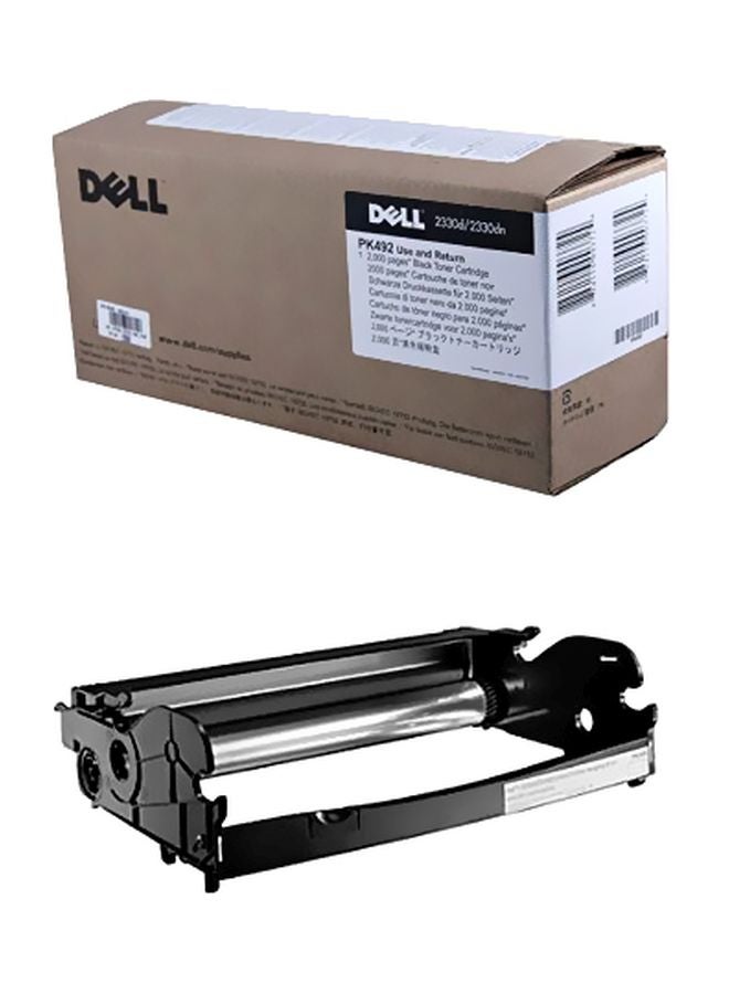 DELL - Toner Cartridge With Imaging Drum For Laser Printer Black - Image 1