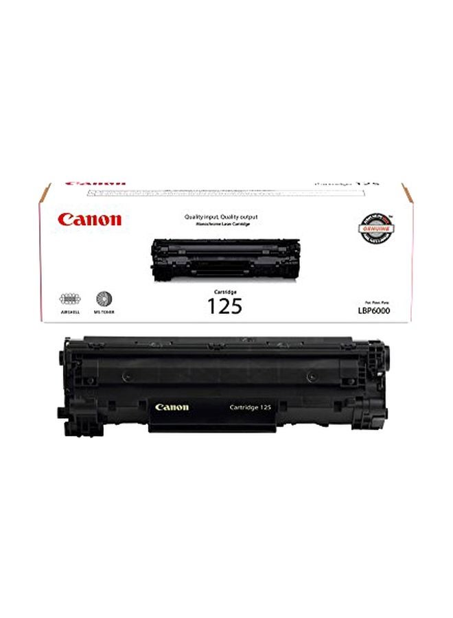 Canon 125 Printer Toner Cartridge Black