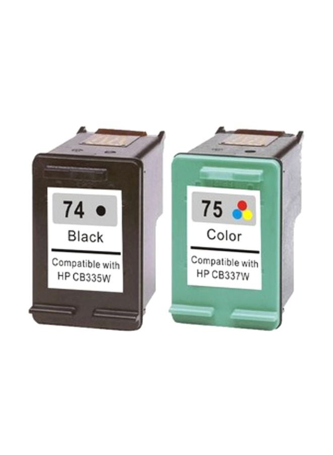 HP 2-Piece Ink Toner Cartridge Set Black/Red/Yellow/Blue