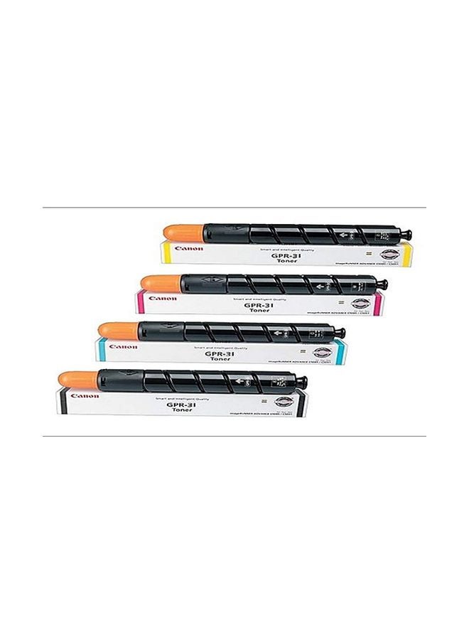 Canon 4-Piece Toner Cartridge Set Yellow/Cyan/Black/Magenta - Image 2