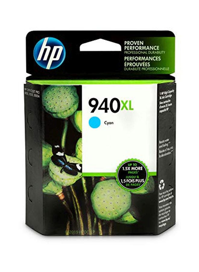 HP 940XL Ink Cartridge 940XL Cyan - Image 2