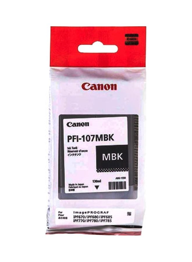 كانون خرطوشة الحبر بي في آي-107MBK أسود 