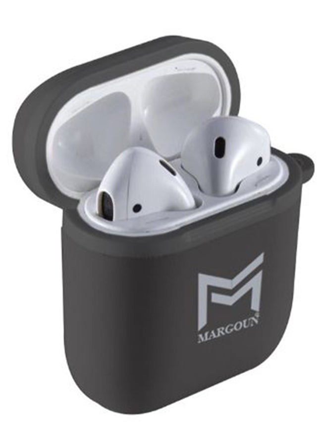 MARGOUN - Protective Case Cover For Apple AirPods Black - Image 1