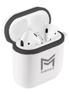 MARGOUN Protective Case Cover For Apple AirPods White  - Image 2