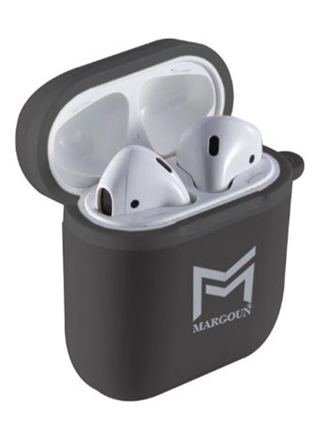 MARGOUN - Protective Case Cover For Apple AirPods Black - Image 1