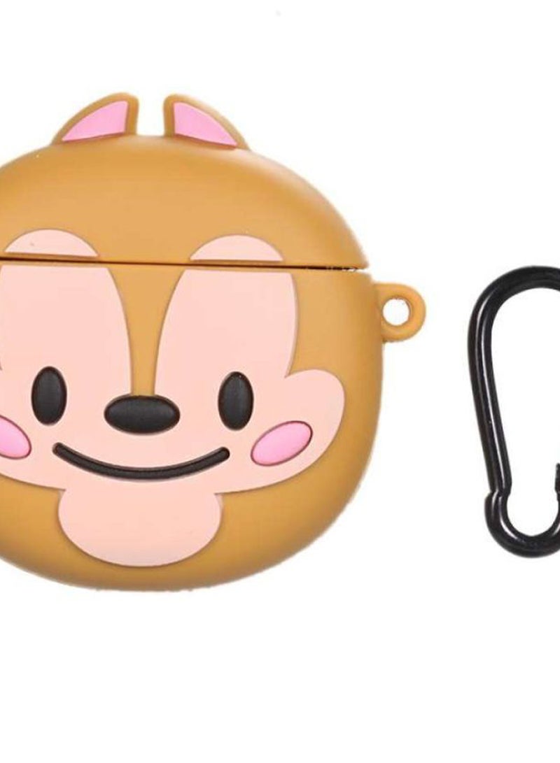 3D Titi Clamshell Earphone Sleeve Brown/Pink/Black - Image 2