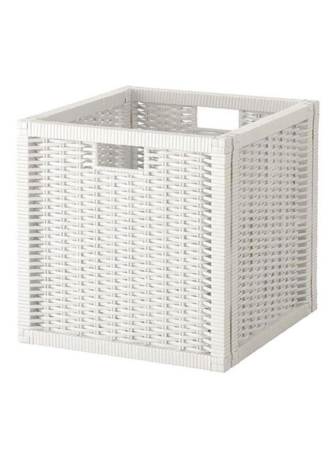 Multi-Purpose Storage Basket White 32 x 34 x 32centimeter