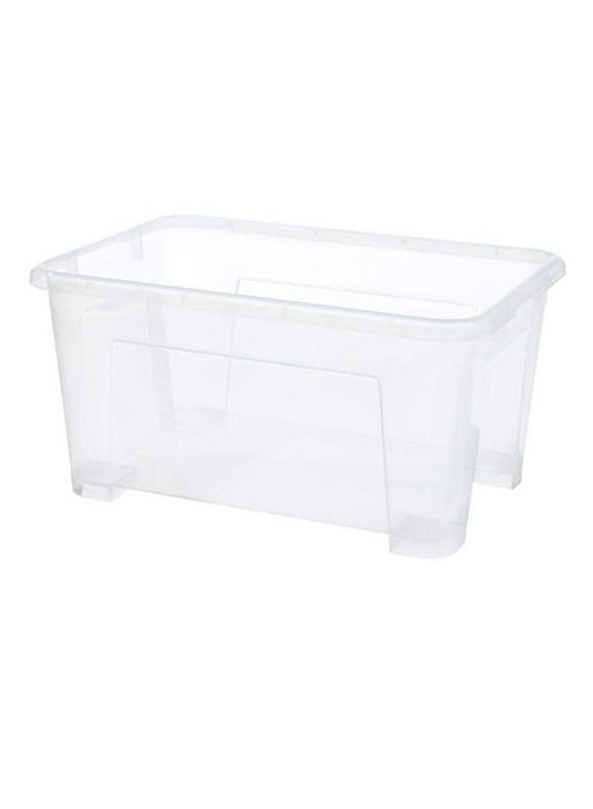 Samala Transparent Storage Box Clear 56 x 39 x 28centimeter