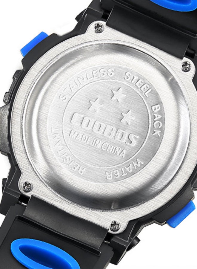 شاربدو ساعة يد رقمية مقاومة للماء بسوار مطاطي طراز 119 للأطفال - Image 2